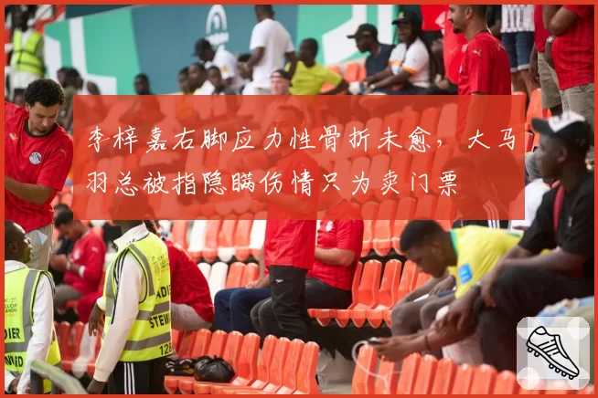李梓嘉右脚应力性骨折未愈,大马羽总被指隐瞒伤情只为卖门票